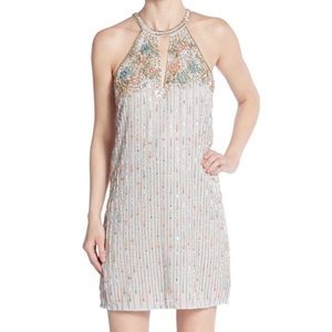 Parker beaded shift Sansa Beaded Keyhole Dress